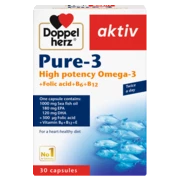Illustration of the product packaging Doppelherz aktiv Pure-3 front view